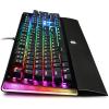 imageCyberpowerPC Skorpion K2 CPSK303 RGB Mechanical Gaming Keyboard with Kontact  Red Linear Mechanical SwitchesBlackBlack