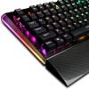imageCyberpowerPC Skorpion K2 CPSK303 RGB Mechanical Gaming Keyboard with Kontact  Red Linear Mechanical SwitchesBlackBlack