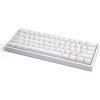 imageCyberPowerPC CK60 White 60 HotSwappable RGB Customizable Mechanical Gaming Keyboard Dampening Foam Aluminum CNC Case wGateron Red Switches and PBT KeycapsWhite