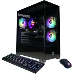 imageCyberPowerPC Gamer Master Gaming PC AMD Ryzen 7 8700F 41GHz GeForce RTX 5060 Ti 8GB 16GB DDR5 1TB PCIe 40 SSD WiFi Ready ampamp Windows 11 Home GMA2900A2R5 5500RX 6400 4GB