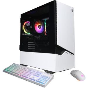 imageCyberPowerPC Gamer Xtreme VR Gaming PC AMD Ryzen 5 8400F 42GHz Radeon RX 9060 XT 8GB 16GB DDR5 1TB PCIe 40 SSD WiFi Ready ampamp Windows 11 Home GMAI6300A
