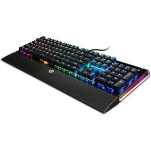 imageCyberpowerPC Skorpion K2 CPSK303 RGB Mechanical Gaming Keyboard with Kontact  Red Linear Mechanical SwitchesBlackBlue